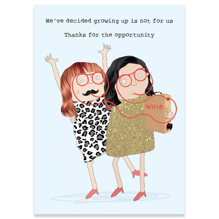 Calypso Cards Inc. - Wholesale Birthday Card - OPPORTUNITY | ROSIE MADE A THING BIRTHDAY CARD