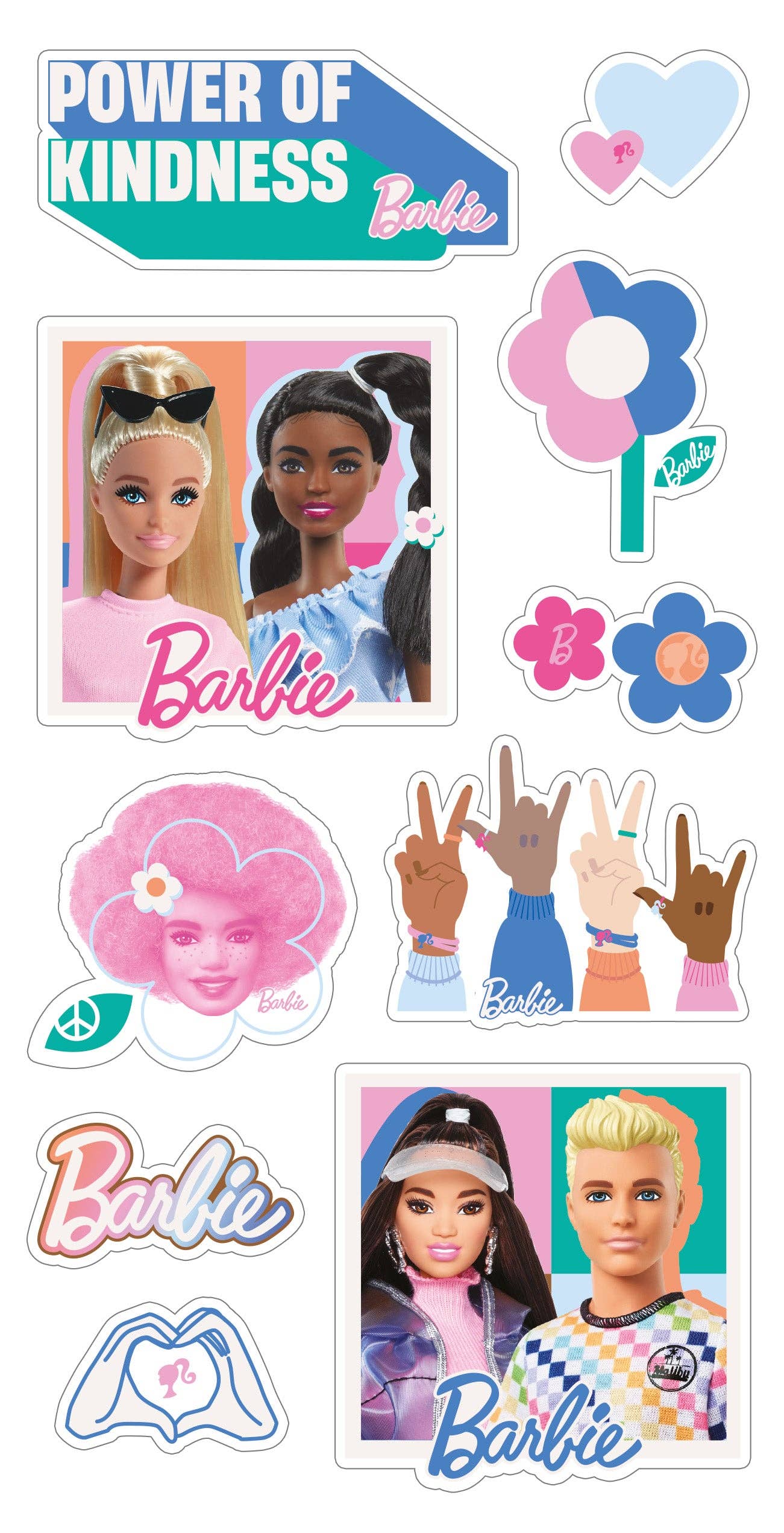 Danilo Promotions Ltd – wholesale Birthday card – Barbie Sticker Birthday Card3