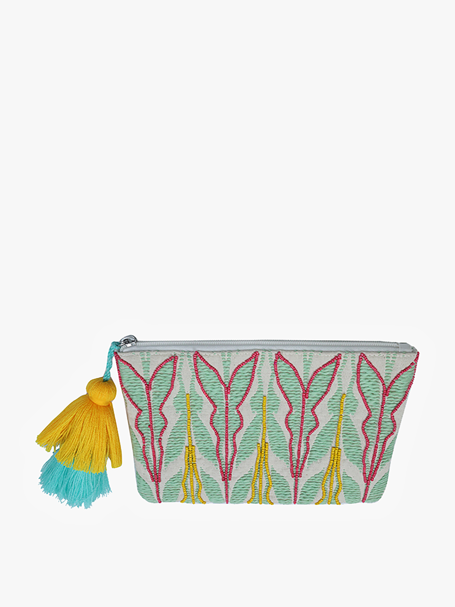 Jen & Co. – wholesale Pouch – Women’s – CS2162 Faith Printed Cotton Pouch w/ Fringe5