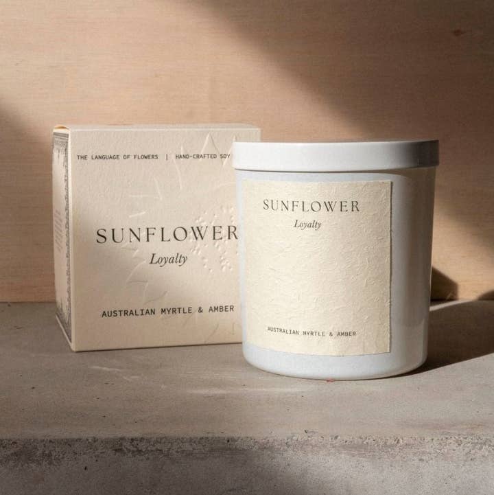 Studio Sol Store - Wholesale Jar/Filled Candle - Sunflower Candle | Loyalty0