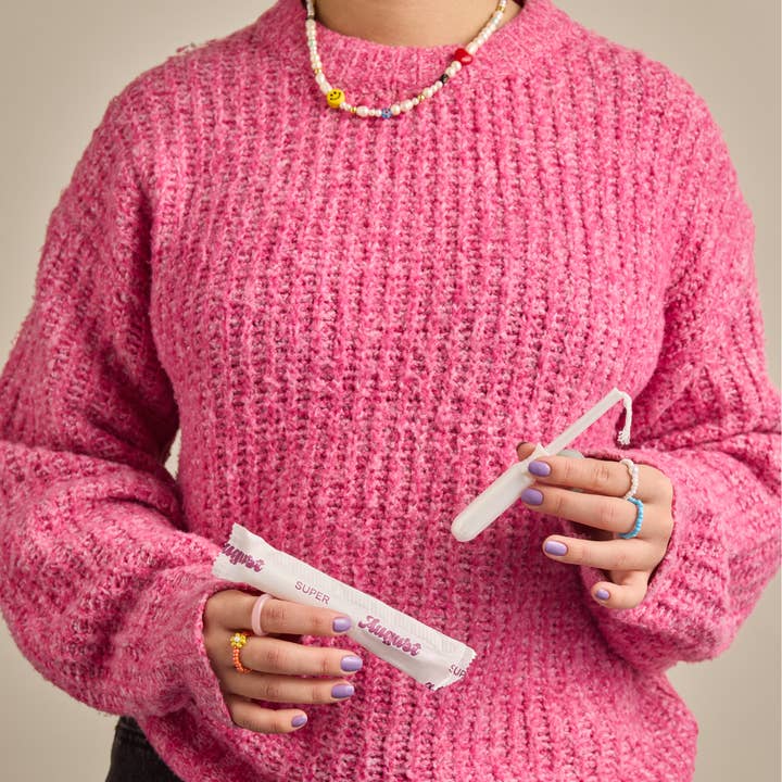 August - Wholesale Tampon - 16ct Sustainable Super Tampons4