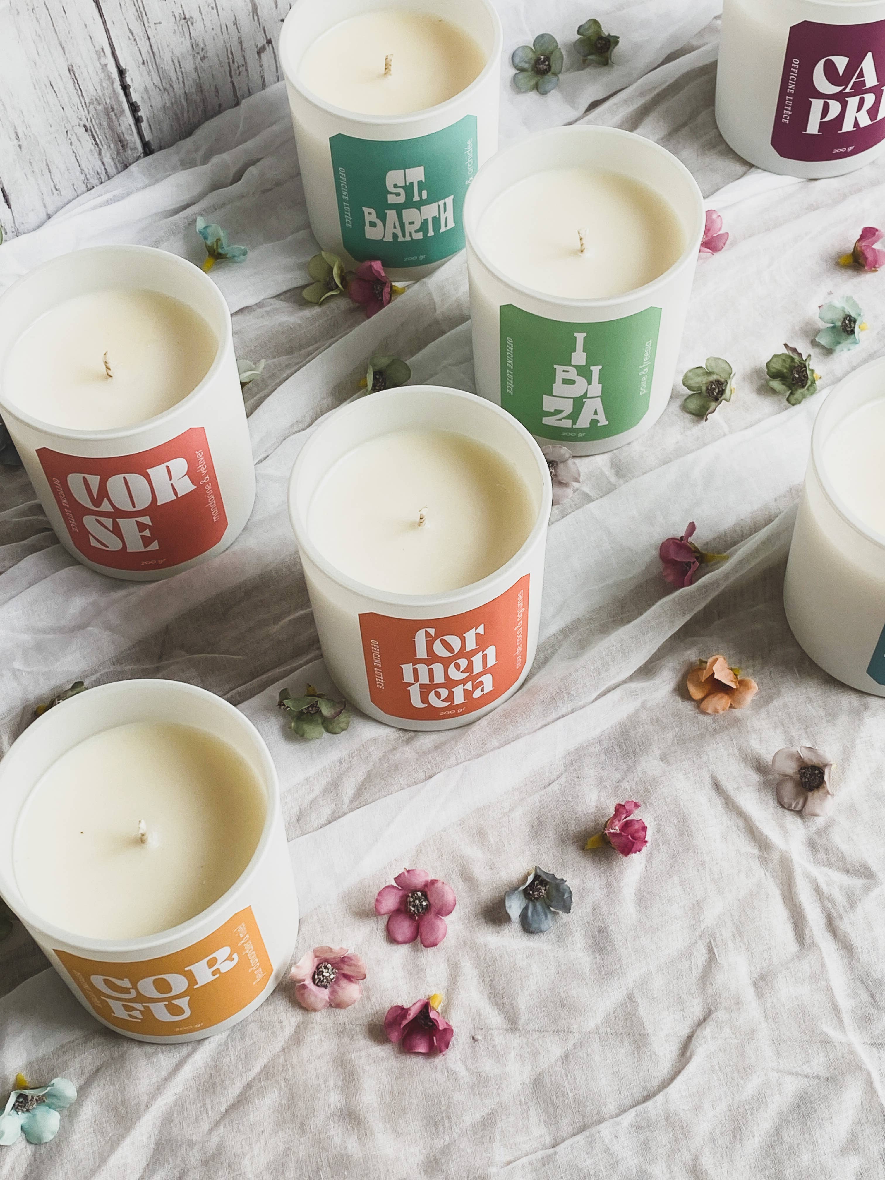 Officine Lutèce – wholesale Jar/filled candle – 🍯 Corfu Candle - Almond Blossom & Honey4