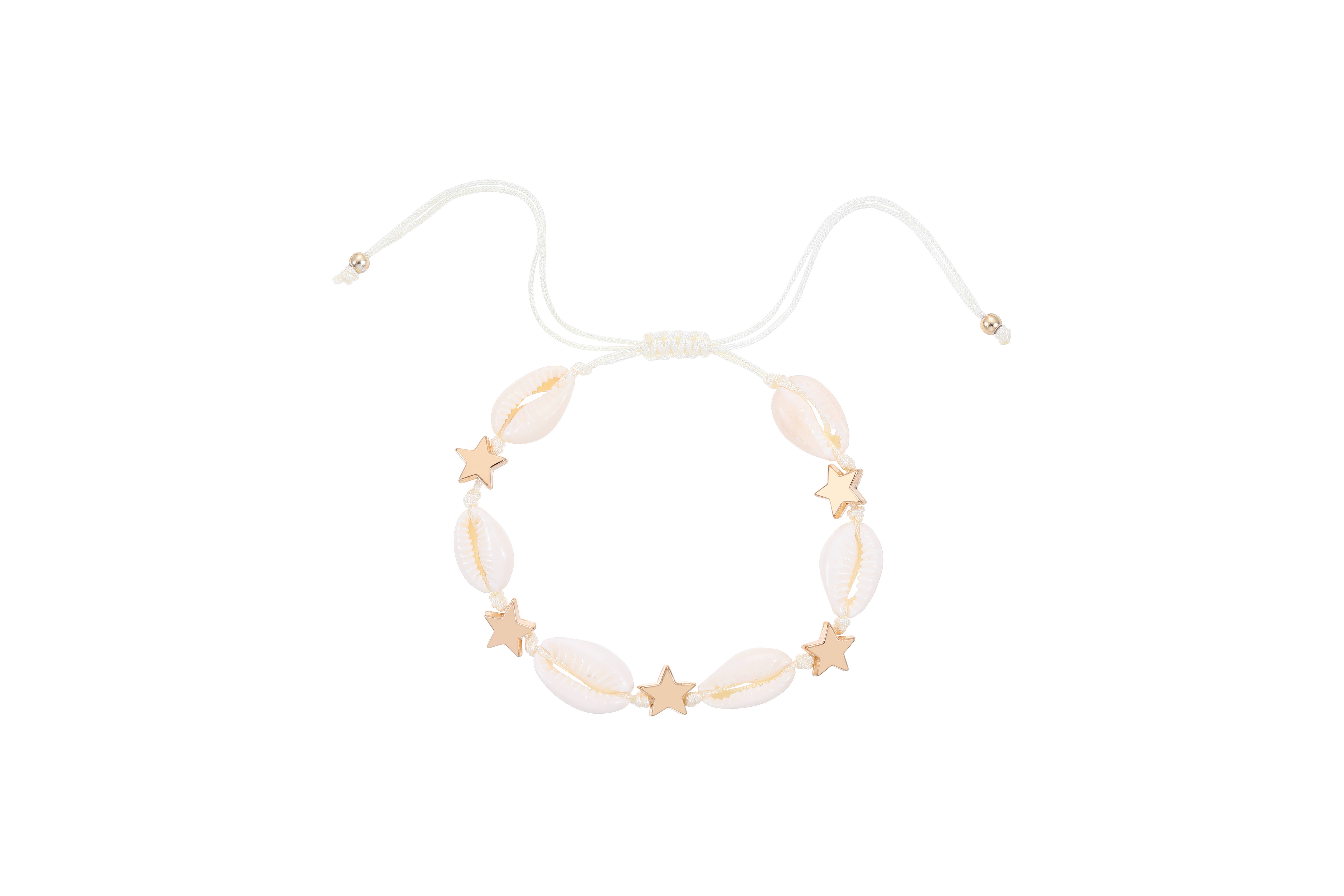 STELLA GREEN - Wholesale Beaded Bracelet - Adjustable Shell Bracelet19