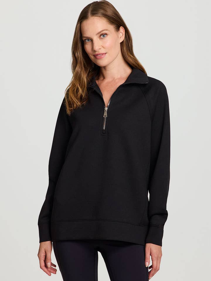 LuxeSoft Pull à Demi-Zip Surdimensionné pour la vente par RBX Active