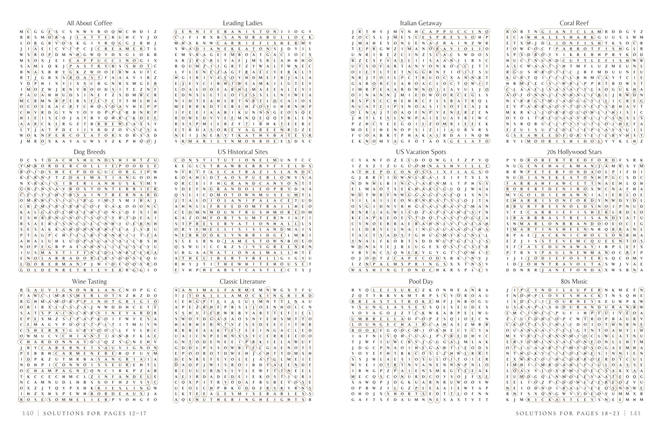 Schiffer Publishing - Venta al por mayor Libro para colorear y cuaderno de actividades - Adultos - Búsqueda de Palabras de Momentos Conscientes9