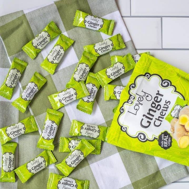 Lovely Candy Company - Wholesale Gummy - Original Ginger Chews Candy - Gluten Free, Vegan, Non-GMO6