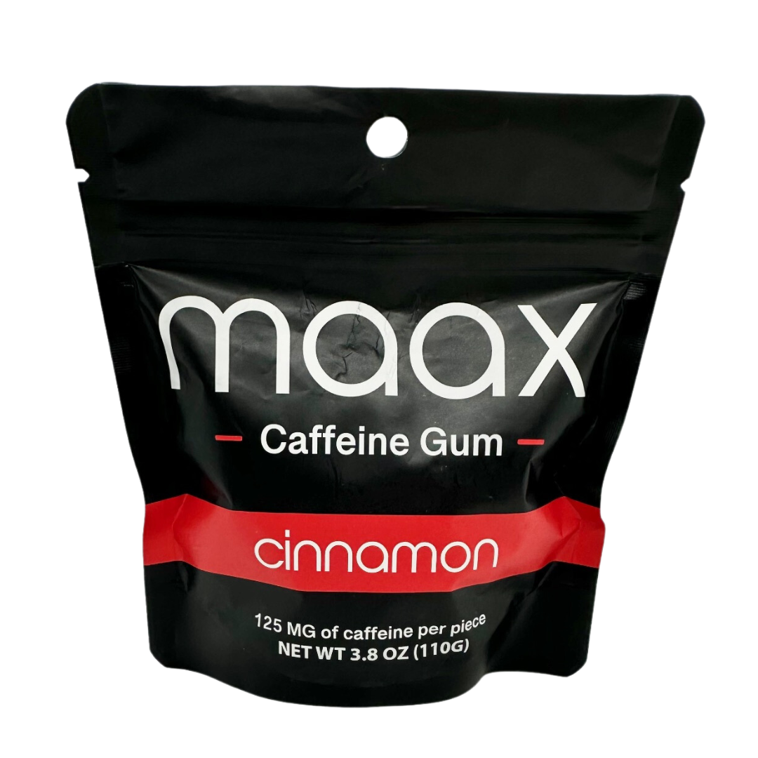 Maax Caffeine Gum – Engroshandel Tyggegummi – Maax Caffeine Gum | 125mg pr. Stykke | 40 stykker pr. Taske1