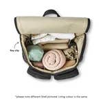 OiOi - Wholesale Nappy bag – Baby - Signature Nappy Backpack - Stone Blue Vegan Leather8