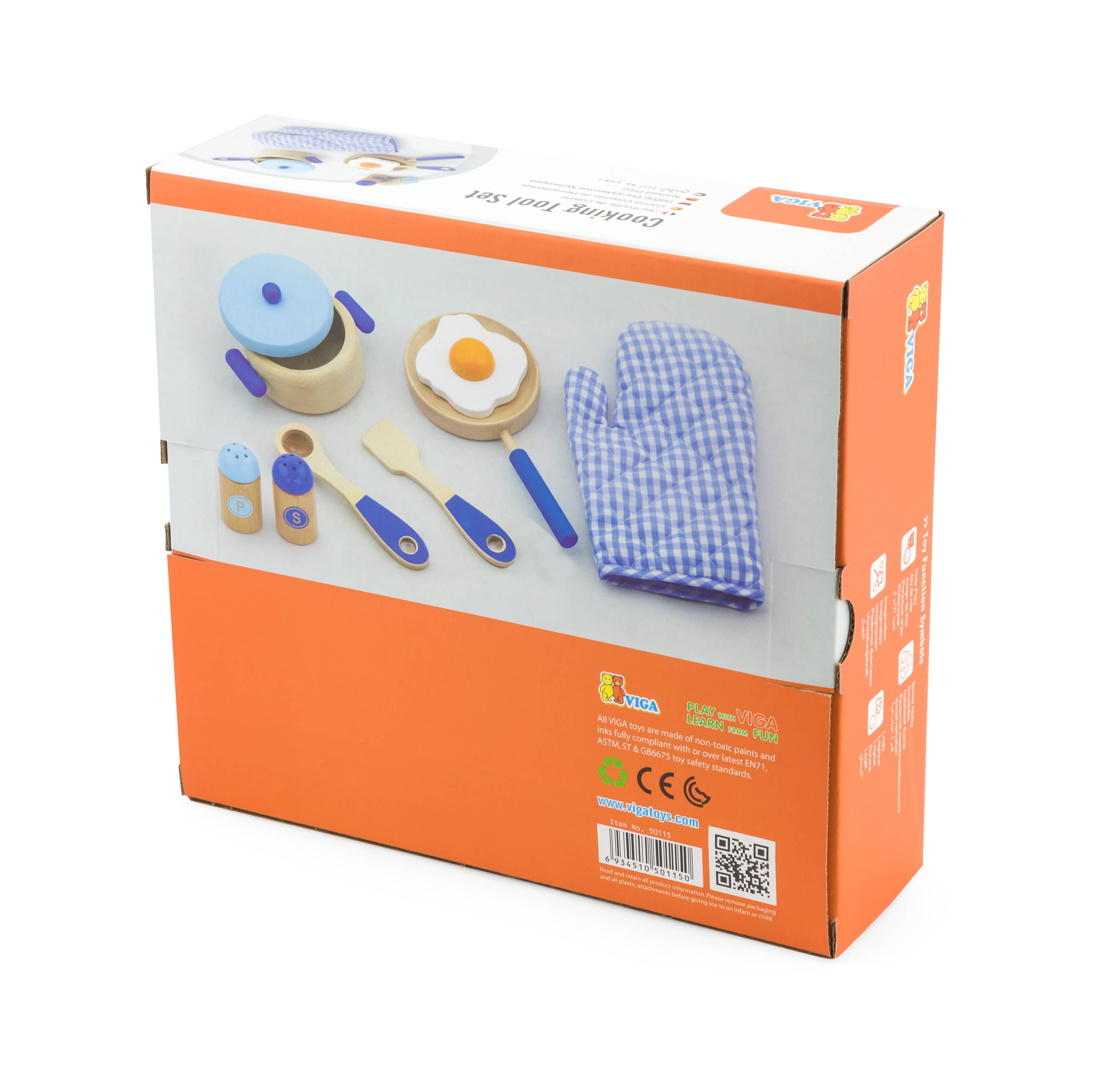 Trade Toys Limited – wholesale Toy set – Kids – Viga Cooking Tool Sets - Various10