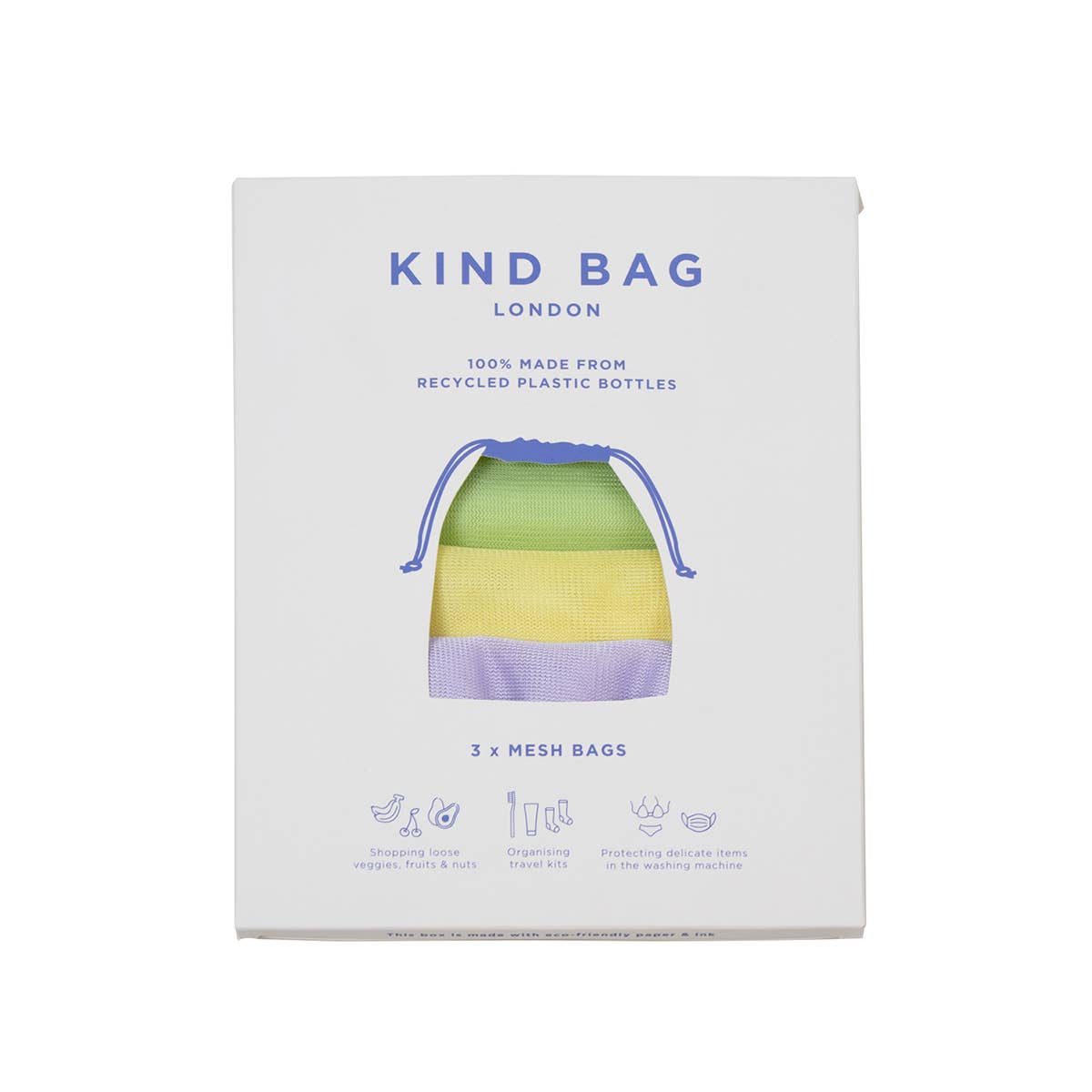 Until Pty Ltd - Wholesale Food storage wrap/bag - Kind Bag Reusable Mesh Bags (set of 3)4