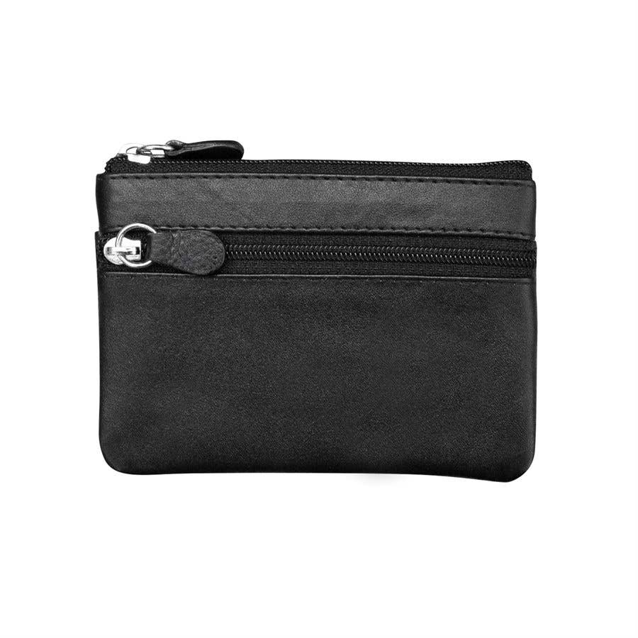 ili New York – Großhandel Geldbörse – Damen – 6414 Mini-Schlüssel-/Geldbörse aus Leder0