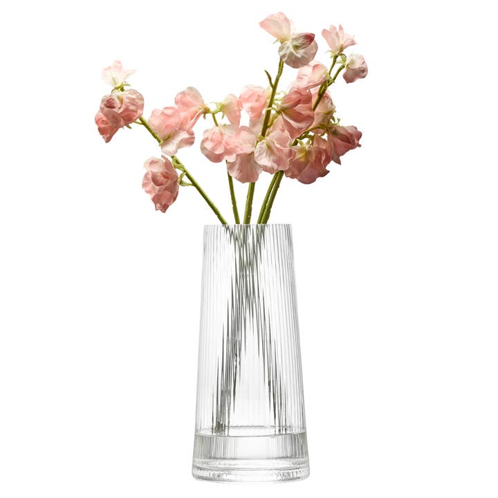 Empire Clear Glass Vase, Small– Blown Glass Decorative Vase for wholesale by Anton Studio Designs