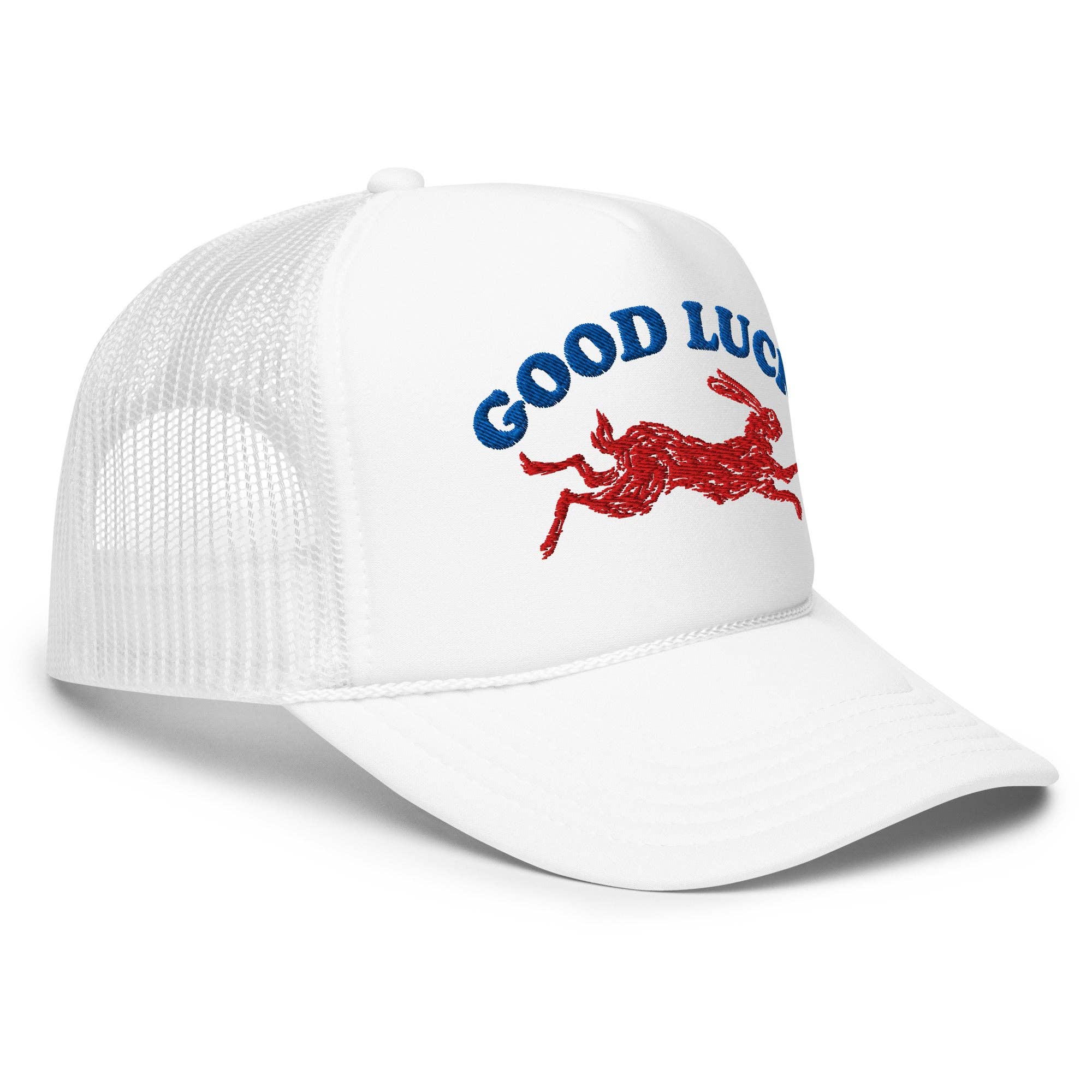 KILLER RETRO - Wholesale Trucker Hat - Unisex - Good Luck Embroidered Foam Trucker Hat20