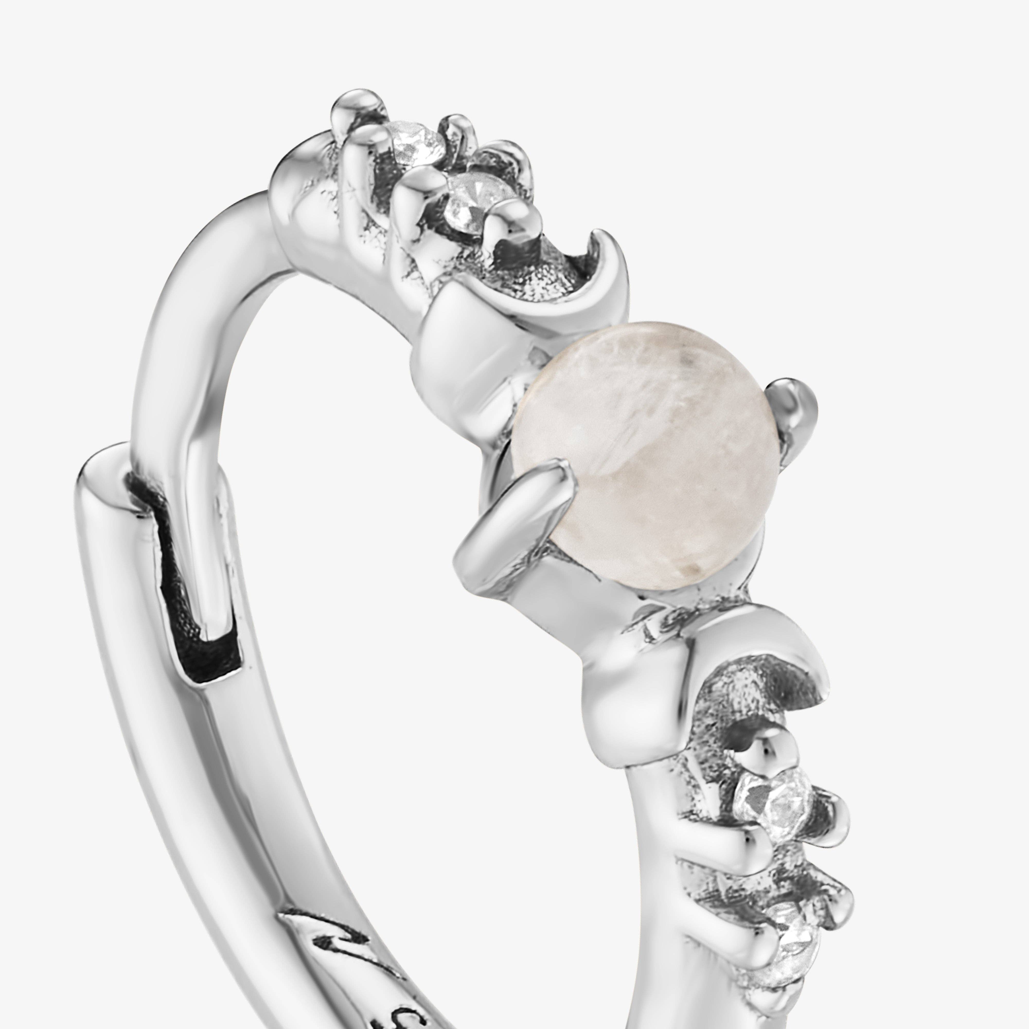 Nébuleuse Bijoux - Wholesale Single Earring - Elena Moonstone2