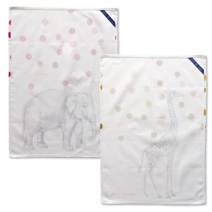 Happyfriday - Wholesale Tea Towel - Savanna Kitchen Towel 2 pcs 70x50 cm4
