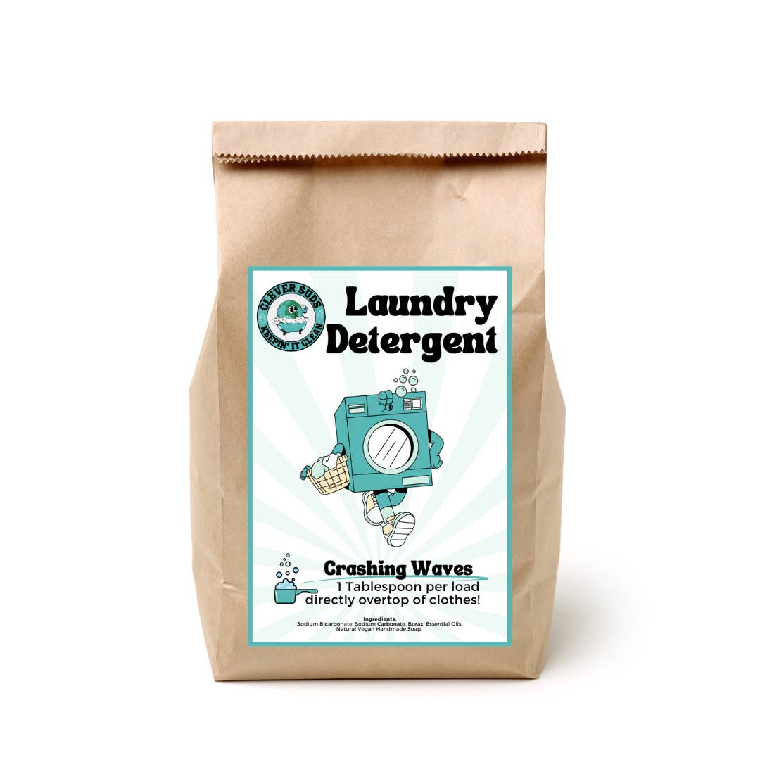 Clever Suds - Wholesale Laundry detergent powder/pods - Crashing Waves - Clever Suds Powder Laundry Detergent