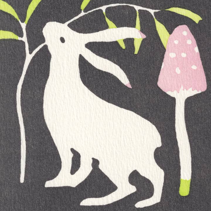 Saturn Press - Wholesale Easter Card - Lapin2