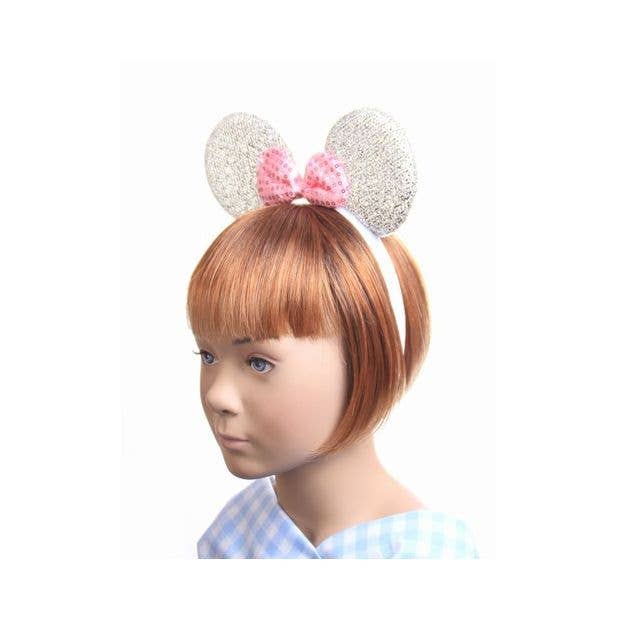 Inca UK - Vente Bandeau – femme - Oreilles de souris scintillantes Aliceband1