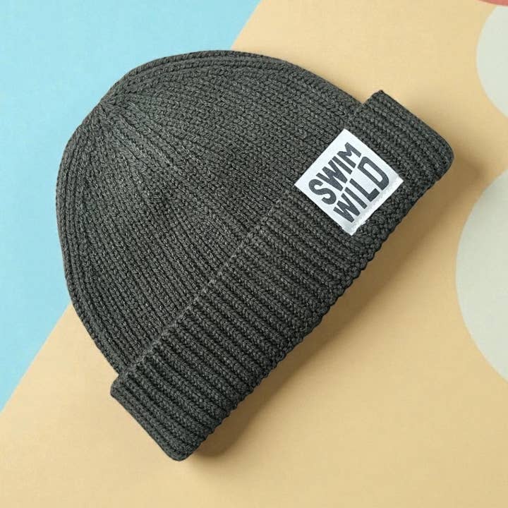 Fishermans strikket hat - Khaki for engroshandel hos the Cornish studio