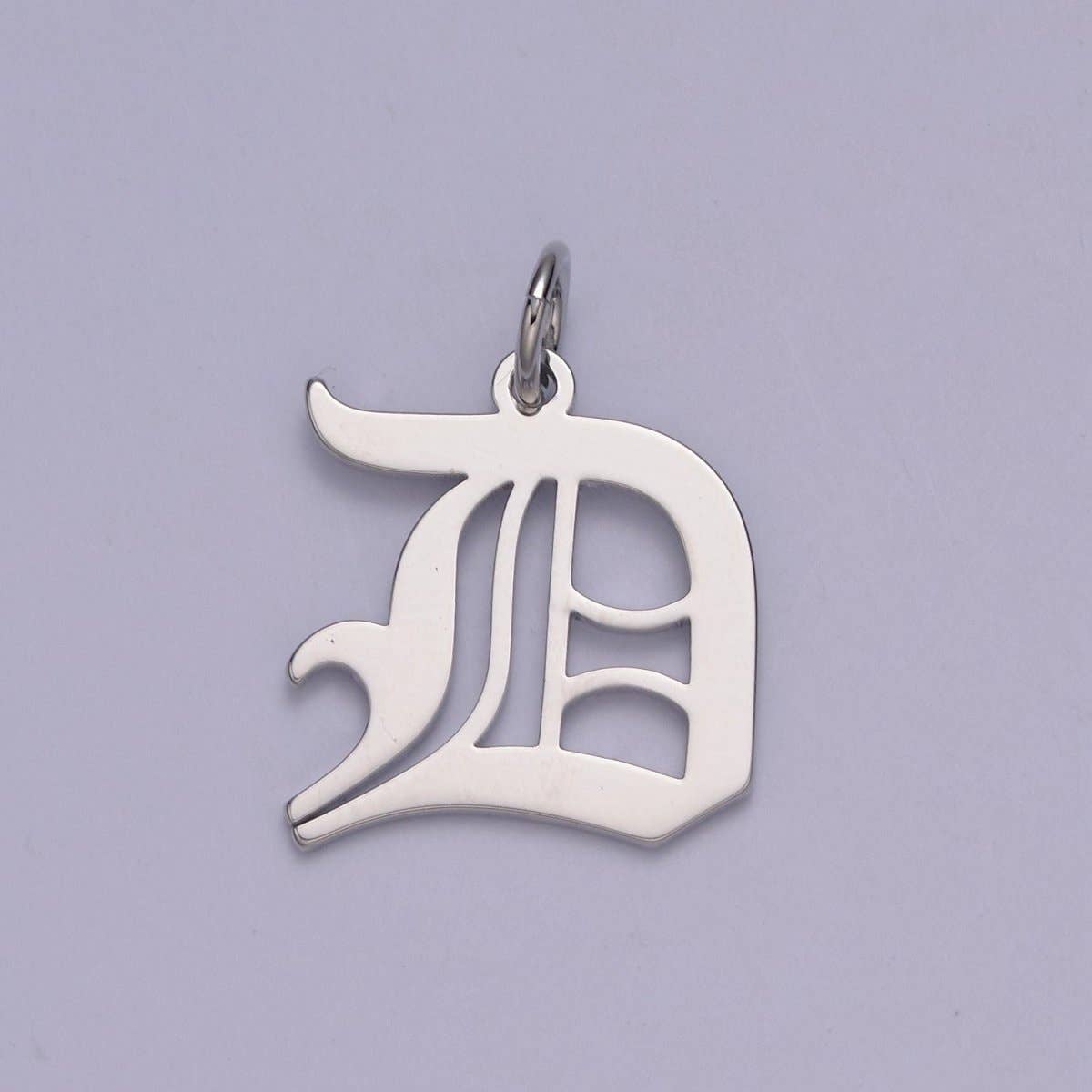 Aim Eternal - Wholesale Individual Charm/Pendant - Gothic Letter Charm, Alphabet Charm, Silver Letter Charm, 26 Letters Initial Charms Old English Letter Pendant A690~A7023