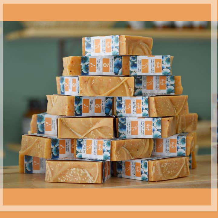 Bar Soap: Orange Bergamot for wholesale by Tiani Body Care
