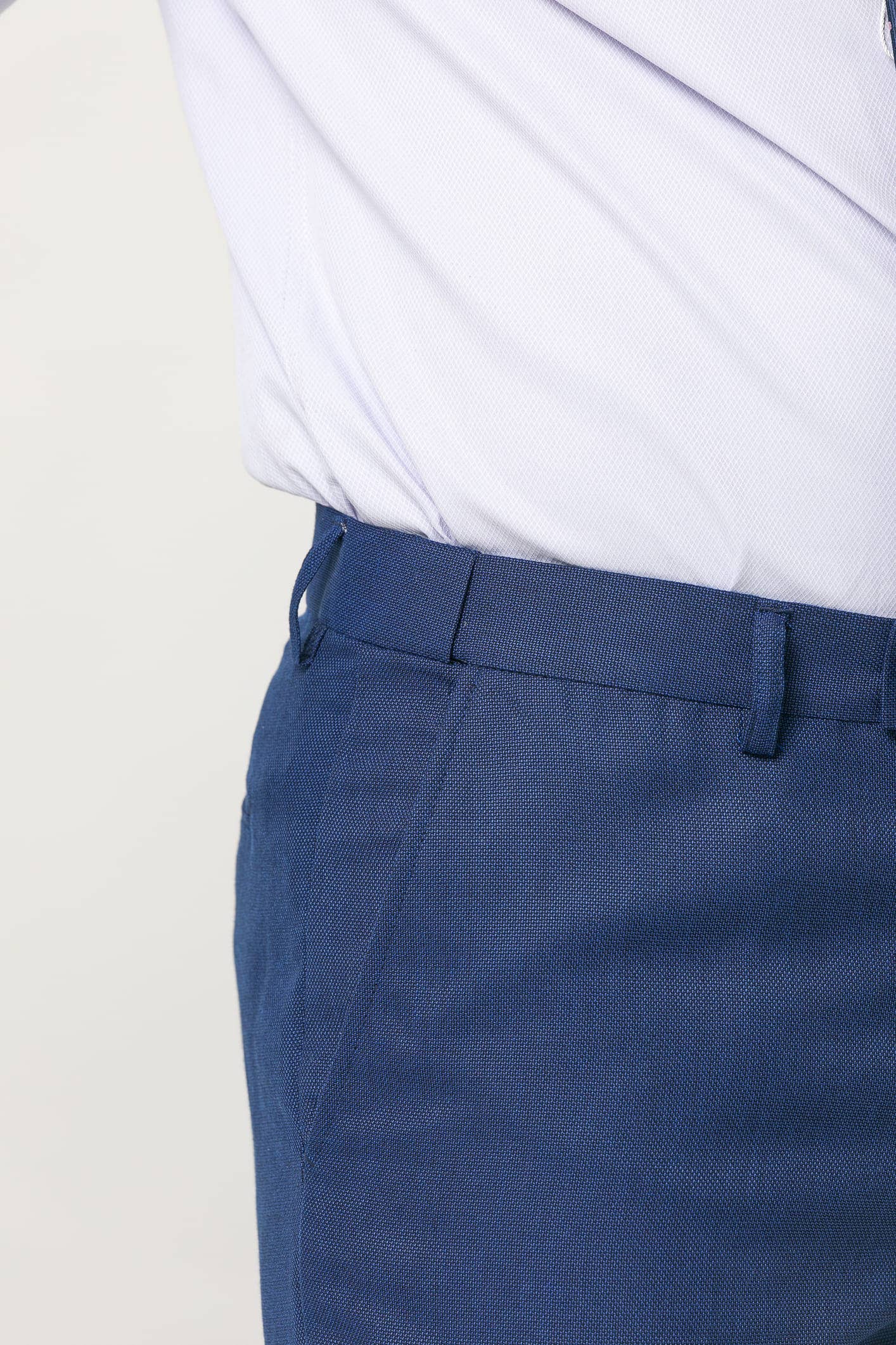 Ink Blue Slim Fit Suit False Plain with Elastane s/ grus for wholesale on Faire6