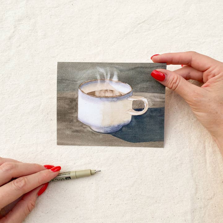 The Perfect Cup of Tea for wholesale by Keri Misawa Art