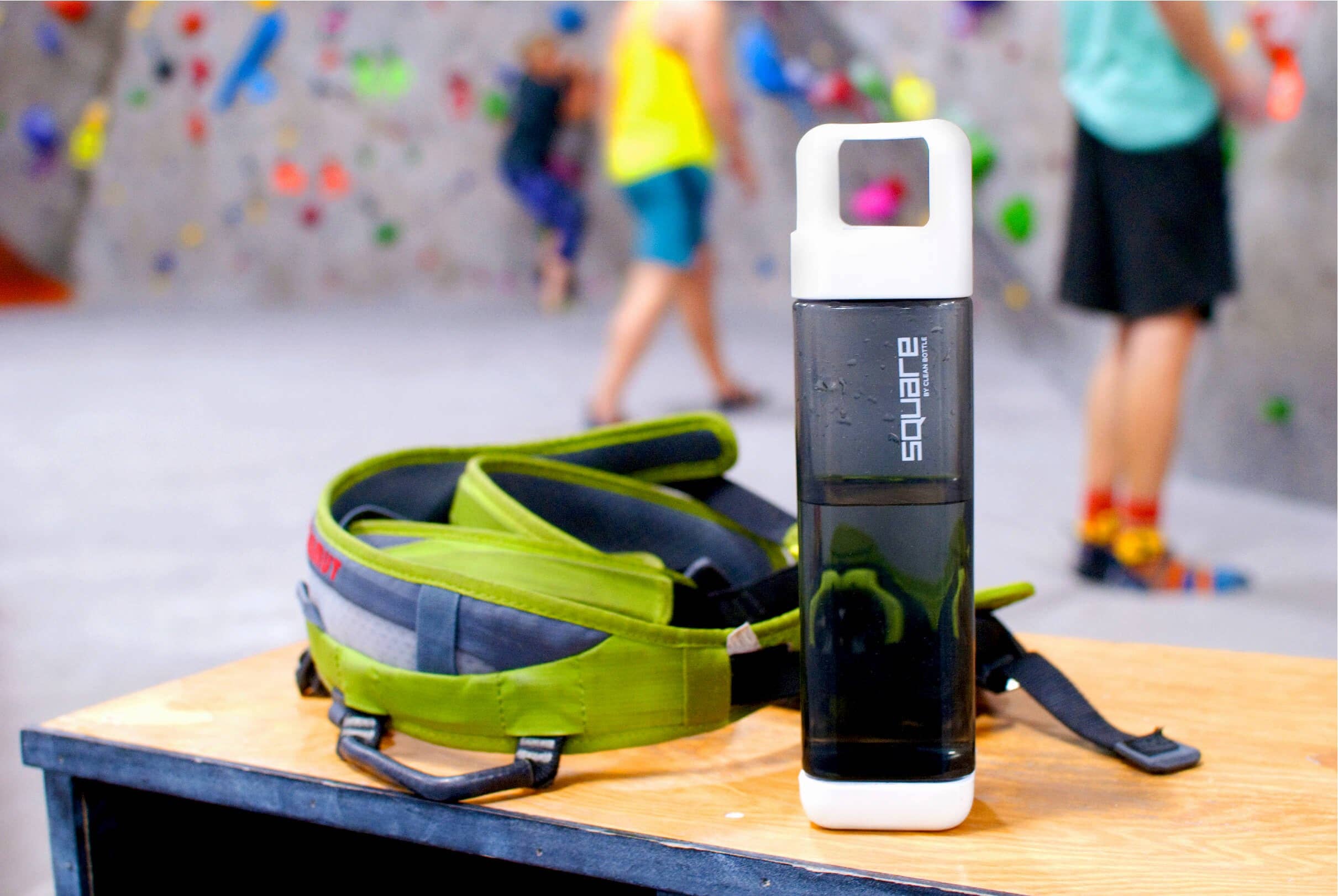 Clean Bottle - Vente Bouteilles d'eau - Bouteille d'eau carrée en Tritan sans BPA6