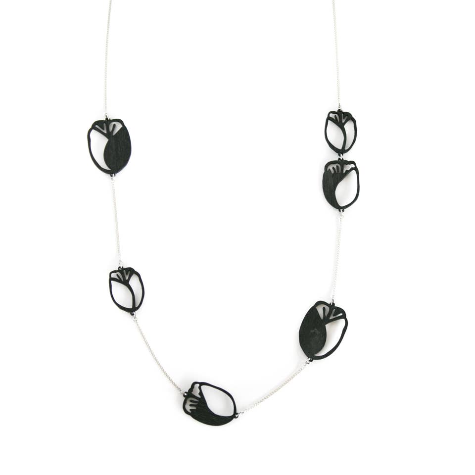 Valona - Wholesale Pendant/Charm Necklace - Tulip chain4