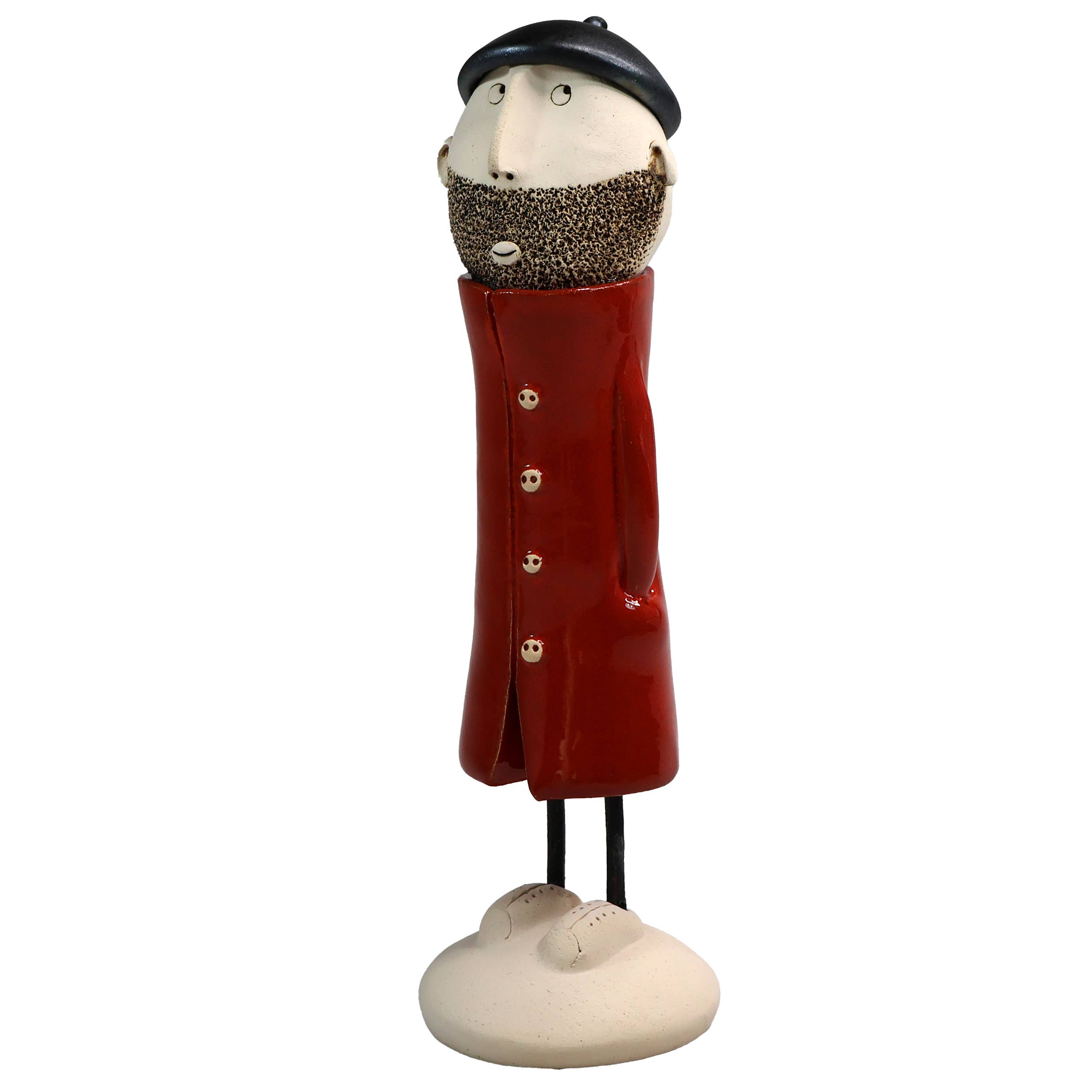 Enigma Supplies – wholesale Decorative figurine – MiGC with Beard Ceramic Figurine| Various Colours11