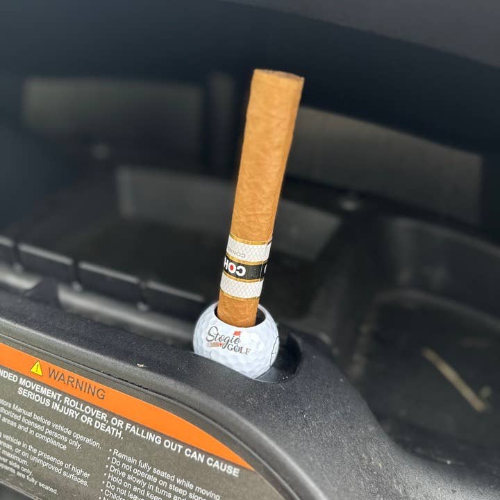 Golf Ball Cigar Holder Handmade Golf Accessory and other Purchase Wholesale liquide cigarette électronique. Free Returns & Net 60 Terms on Faire trending on Faire.