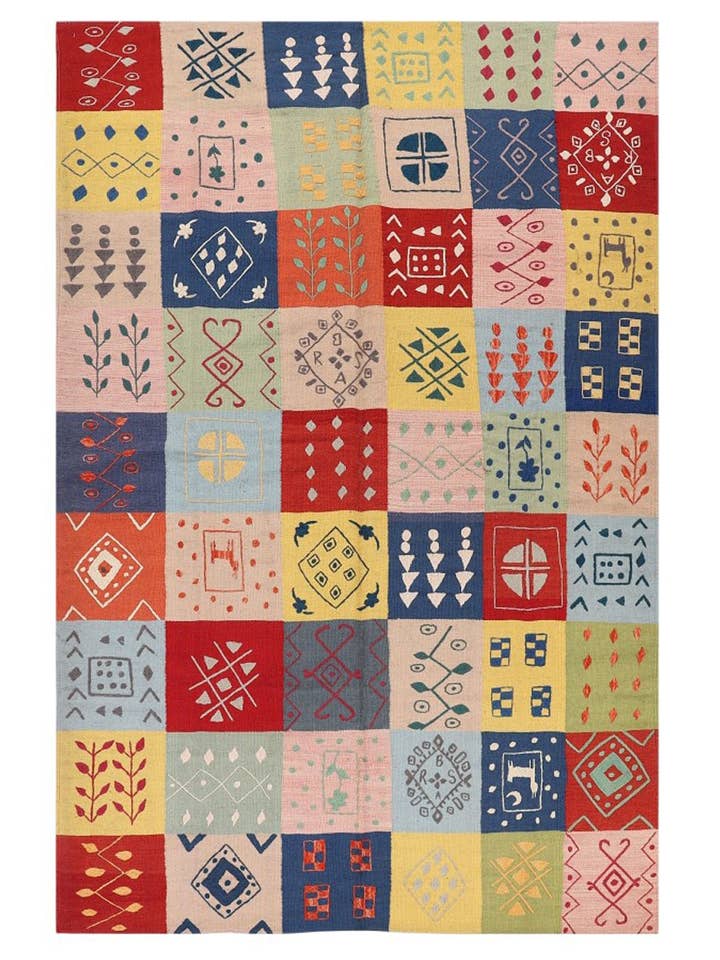 Kilim Suzani Ricamato a Mano - Dimensioni: 265 x 175 cm per la vendita all'ingrosso da parte di Imaco Rugs