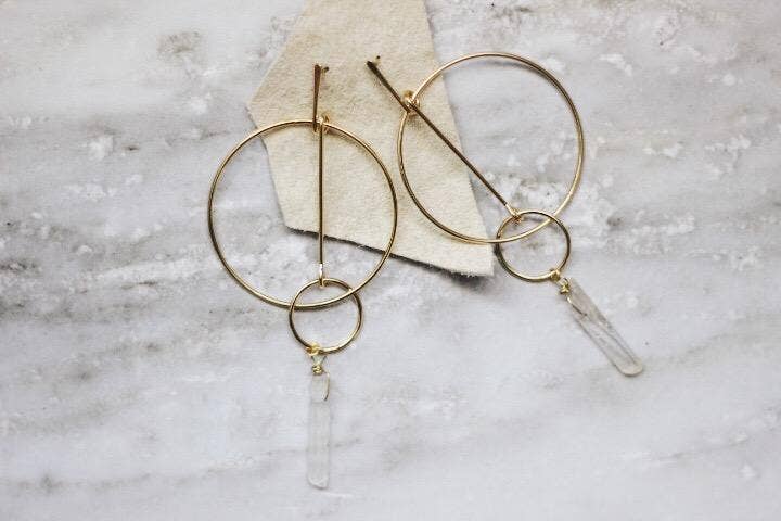 Bittersweet - Vente Boucles d'oreilles pendantes - Créoles Bloom With Grace 4