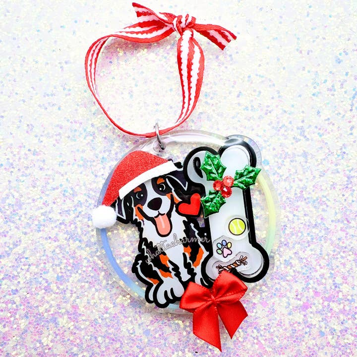 Bernese Mountain Dog Christmas Ornament for wholesale by WhattaCharmer