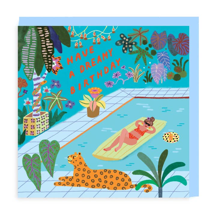 Pool Birthday 6 pack for wholesale by Martyna Zoltaszek Studio Ltd