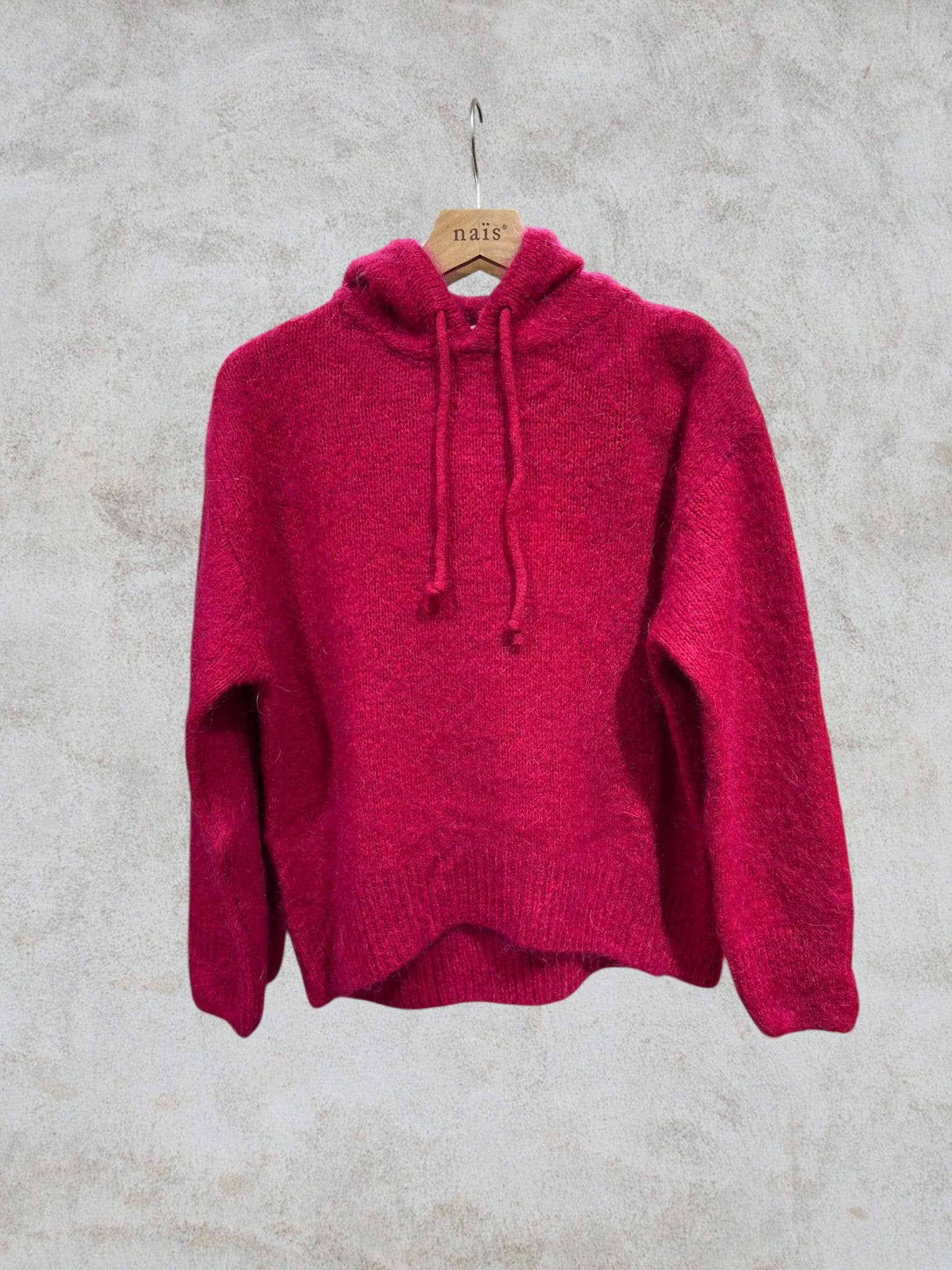 NAÏS PARIS - Wholesale Hoodie - Women's - MOHAIR AND WOOL HOODY-STYLE SWEATER24
