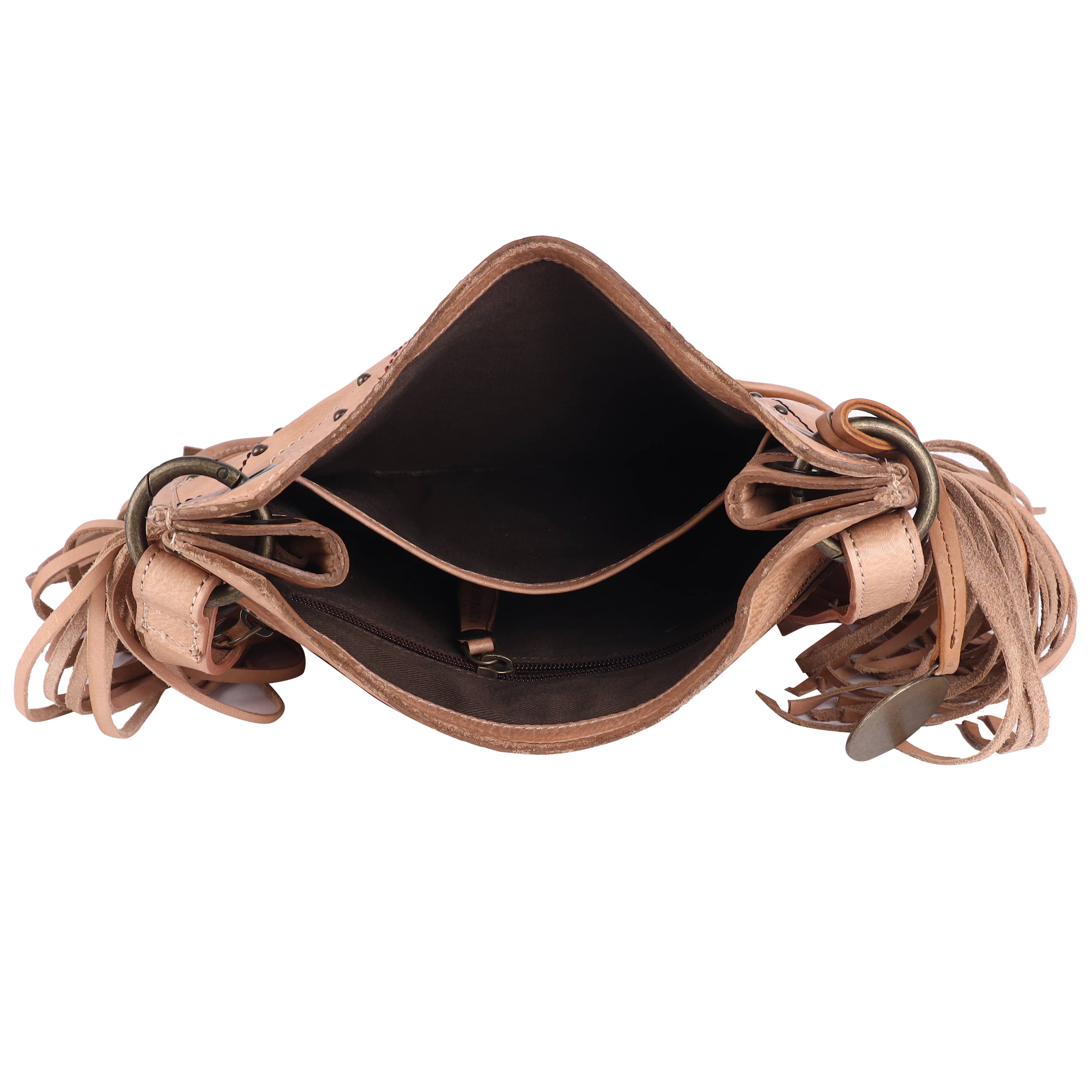 KOMPANERO - Wholesale Crossbody Bag - Women's - Handbag with sling, Genuine Leather, Italian Designer -Aenor6