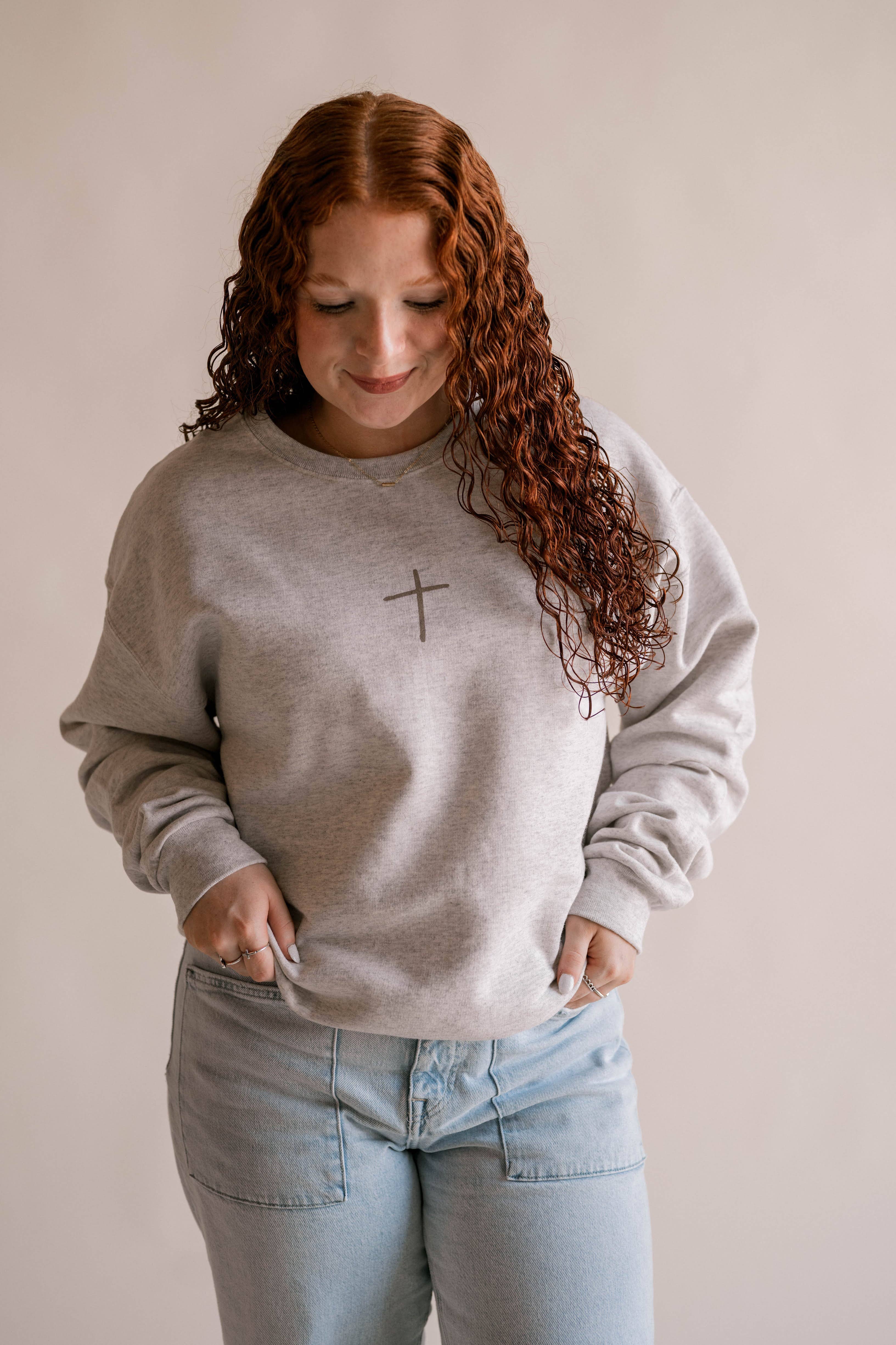 Dear Heart - Wholesale Graphic Sweatshirt - Women's - Freedom In Surrender Pullover | Christian Pullover 2