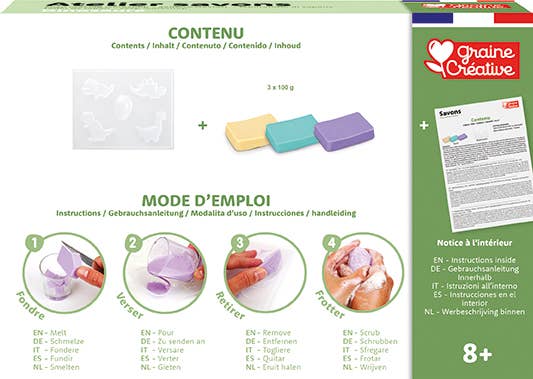 Graine Créative – wholesale DIY-pysselkit - Barn – DINO TVÅLVERKSTAD6