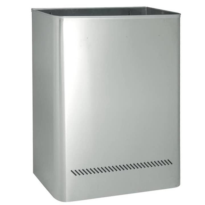 25-Liter Mülleimer aus satiniertem Edelstahl mit perforiertem Design für den Innenbereich für den Großhandel von MEDEL OFFICE