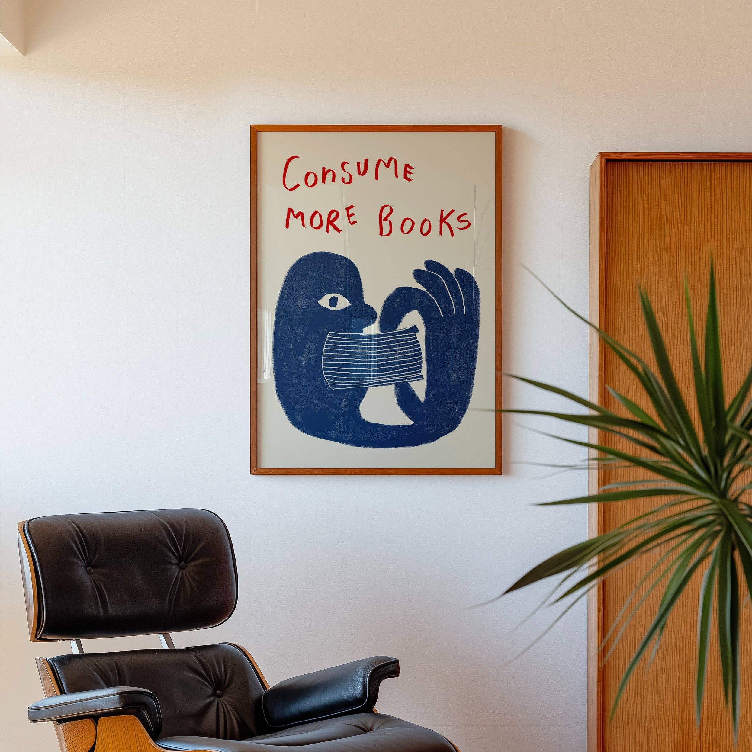 Lune Club - Vente Affiche d'art - Consommez plus de livres imprimés5