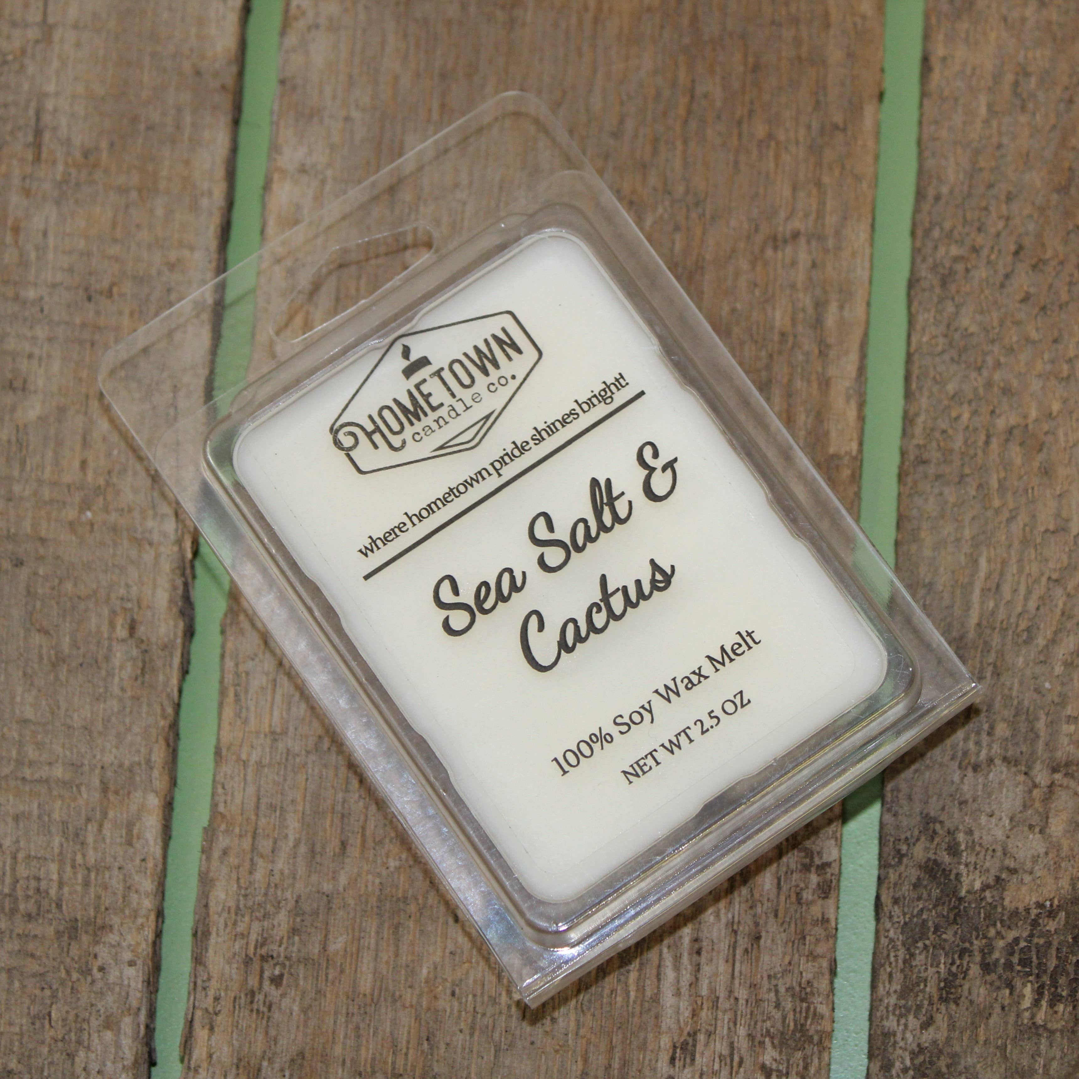 Hometown Candle Co. - Vente Fondants - Sel de mer et cire de cactus fondu4