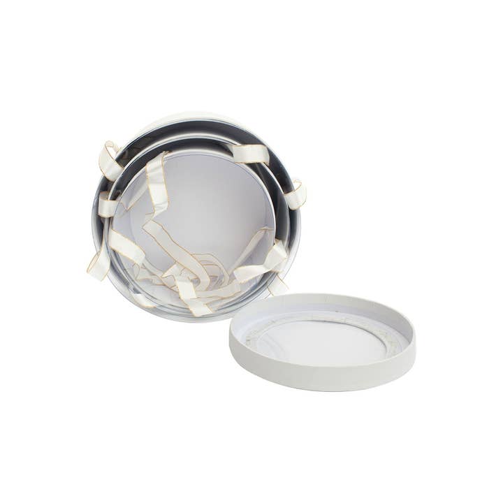 Emartbuy - Wholesale Gift box - White Transparent Top Gift Boxes - Set of 34