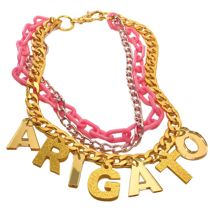 Arigato ketting voor wholesale door TRiXY STARR JEWELRY