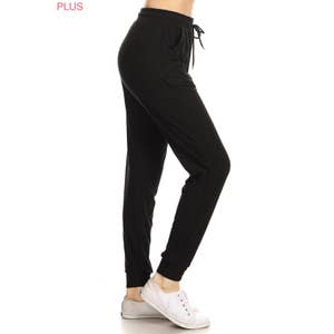 Wholesale Custom Womens Workout Track Pants Plus Size Sweatpants