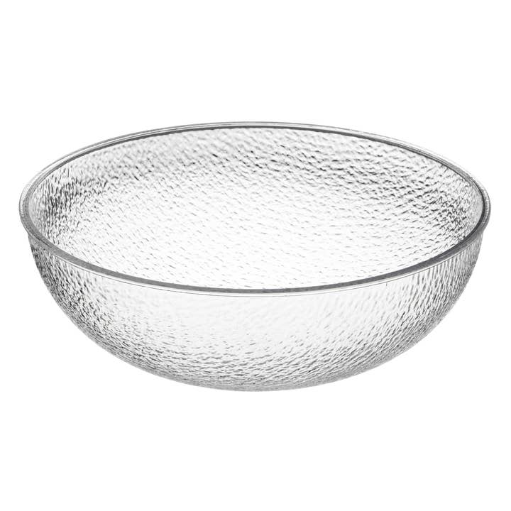 18" Crystal Serveware Large Pebble Bowl for wholesale by Arrow Home Products
