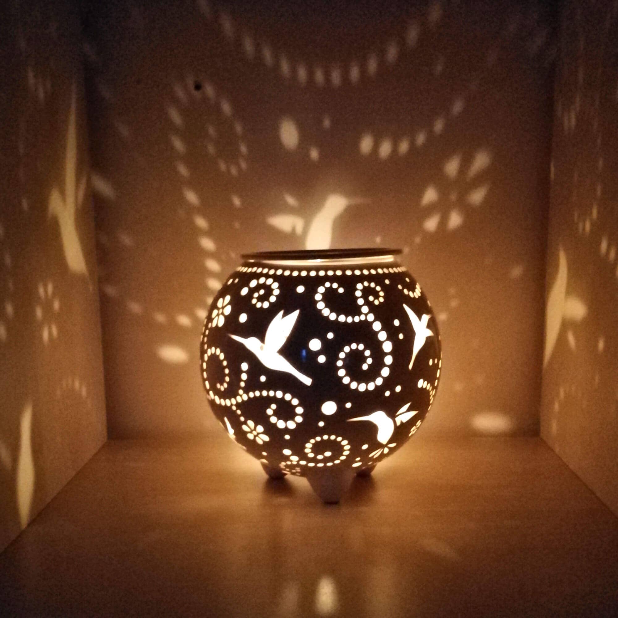 Cozy Home Ideas - Wholesale Wax Warmer - Wax melt warmer - candle holder "Hummingbirds"3