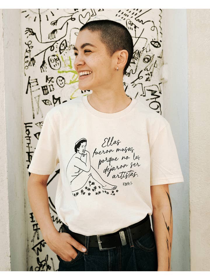 Natural They were muses because they weren't allowed to be artists. for wholesale on Faire4