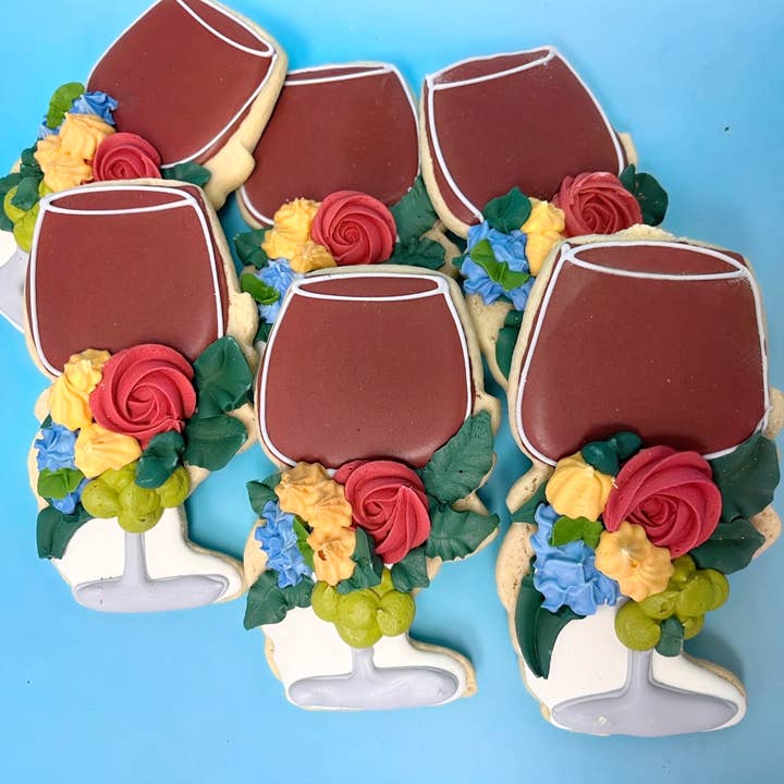 Cookies au vin - Délai de 2 semaines pour la vente par Confections of a Cake Lover