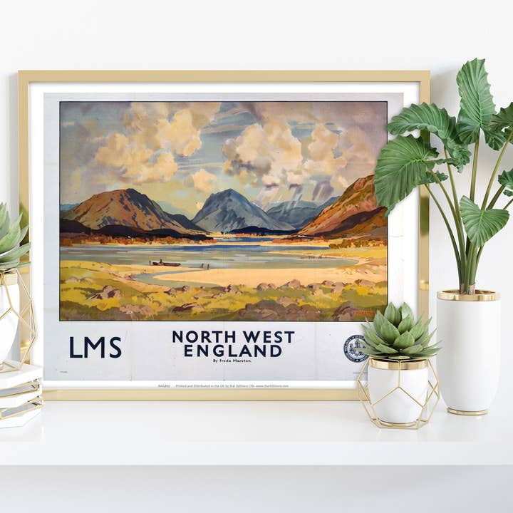 North West England - Lms - 11X14” Premium Art Print for wholesale by Star Editions